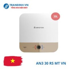 Bình nóng lạnh Ariston AN3 30 RS MT VN | 30L - bình vuông