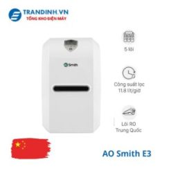 Máy lọc nước RO AO Smith E3 | 5 lõi Side Stream, 11.8 lít/giờ