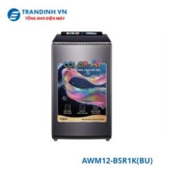 Máy giặt Aqua AWM12-BSR1K(BU) | 12kg cửa trên mới 2025