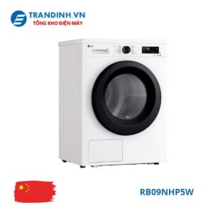 Máy sấy bơm nhiệt LG RB09NHP5W | 9kg cửa ngang Inverter