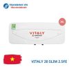 Bình nóng lạnh Ariston VITALY 20 SLIM 2.5FE | 20L ngang