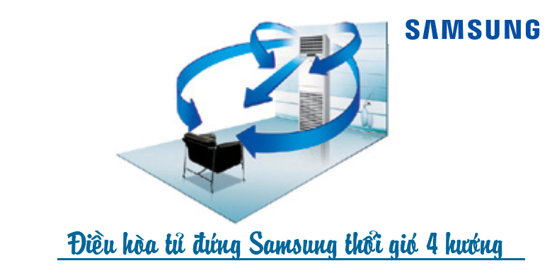 Điều hòa tủ đứng Samsung AC048KNPDEC/SV 48000BTU 1 chiều inverter 11 Điều hòa tủ đứng Samsung AC048KNPDEC/SV 48000BTU 1 chiều inverter