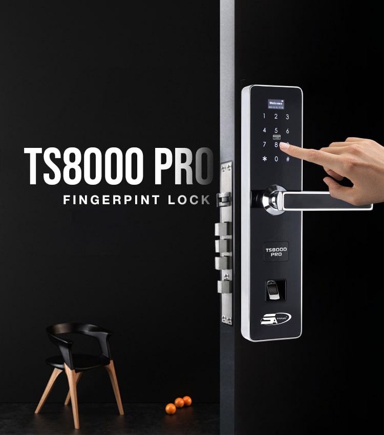 Lắp đặt khoá cửa 5A TS8000 Pro trên nhiều kiến trúc nhà