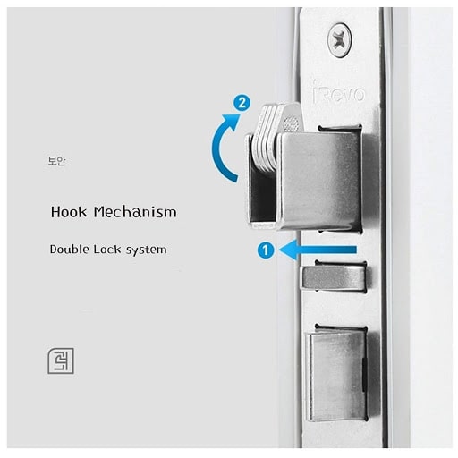 3. Khoá cửa vân tay Gateman X300 lắp đặt cho nhiều loại cửa