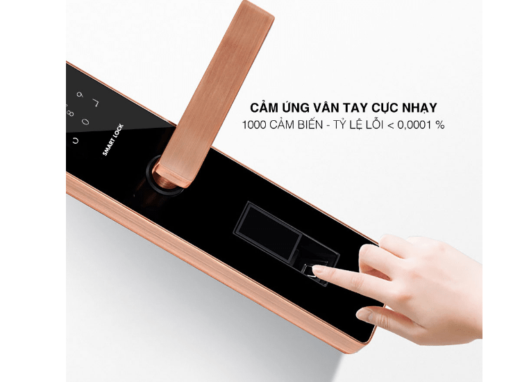 Chức năng mở khóa bằng vân tay