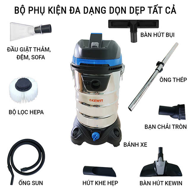 Phụ kiện đi kèm tiện lợi