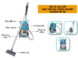 Máy hút bụi Palada PD 20