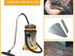 6. Những điều nên tránh khi dùng máy hút bụi nước công nghiệp