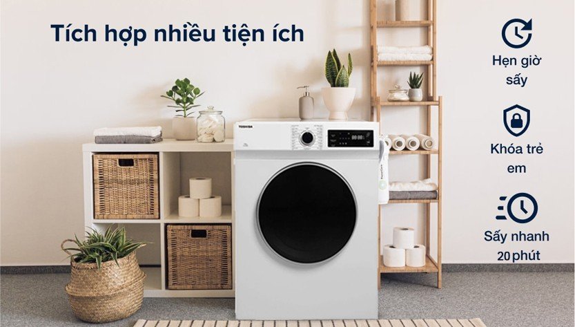 Tích hợp nhiều tiện ích