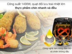 Công suất Nồi chiên không dầu Ferroli FAF-5.0M3 5 lít