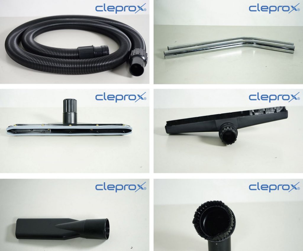 Máy hút bụi công nghiệp CleproX X-1/40 2 Phụ kiện đi kèm đa dạng
