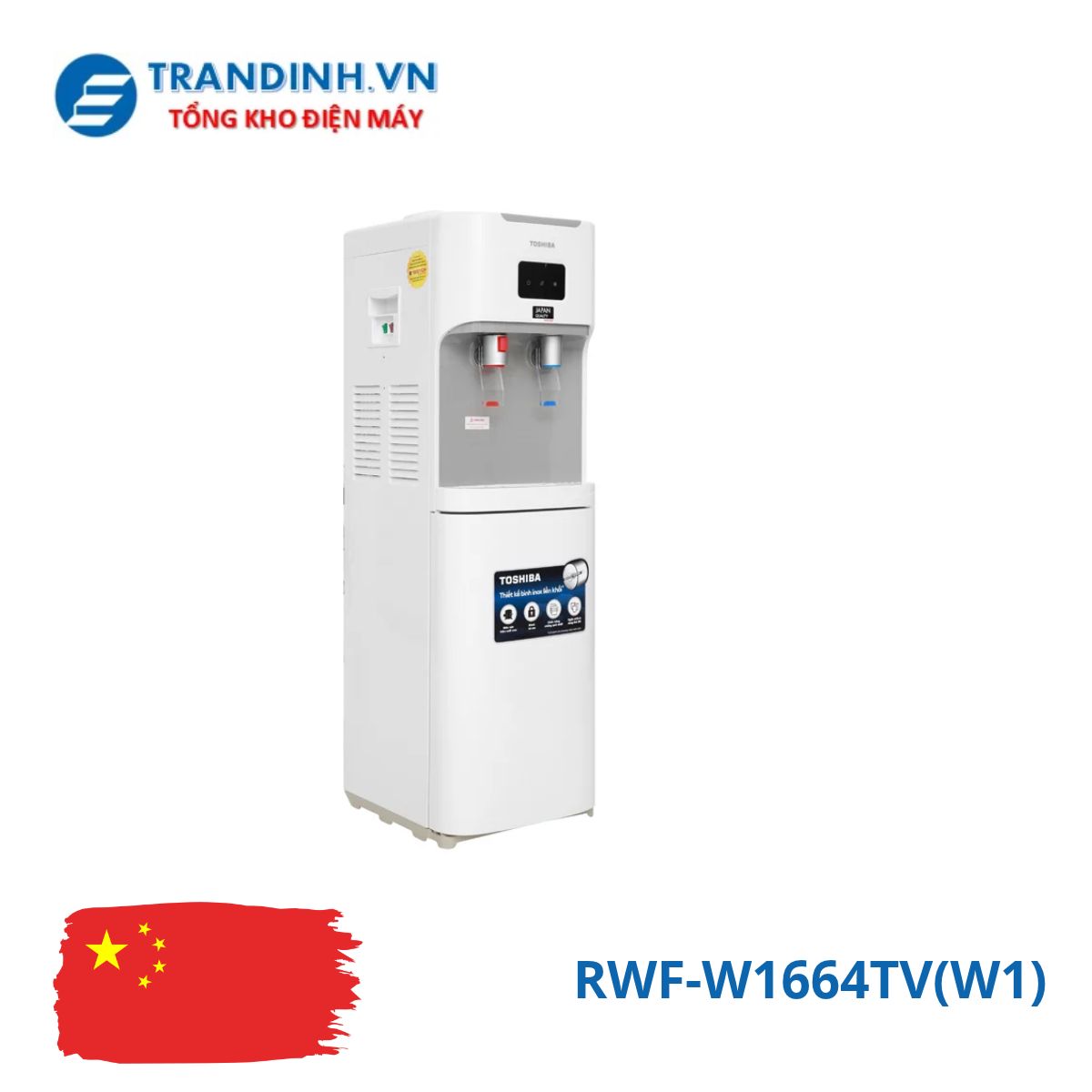 Cây nước Toshiba RWF-W1664TV(W1) | 2 vòi nóng lạnh