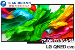 Tivi LG 75QNED86ASA | Smart Tivi QNED evo LG AI 4K 75 inch