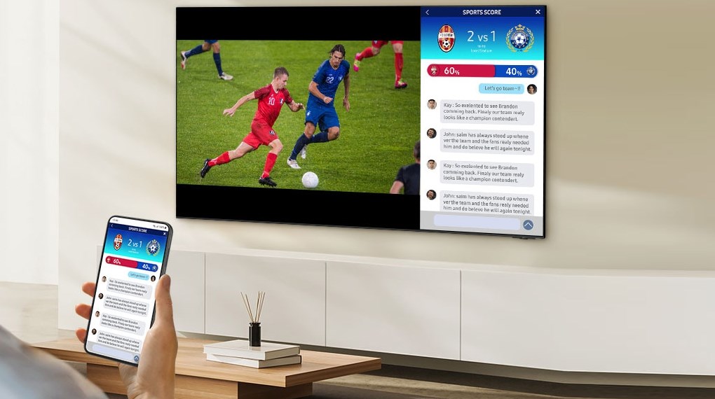 Smart Tivi Neo QLED Samsung 4K 85 inch QA85QN90D - Multi View Smart Tivi Neo QLED Samsung 4K 85 inch QA85QN90D - Multi View