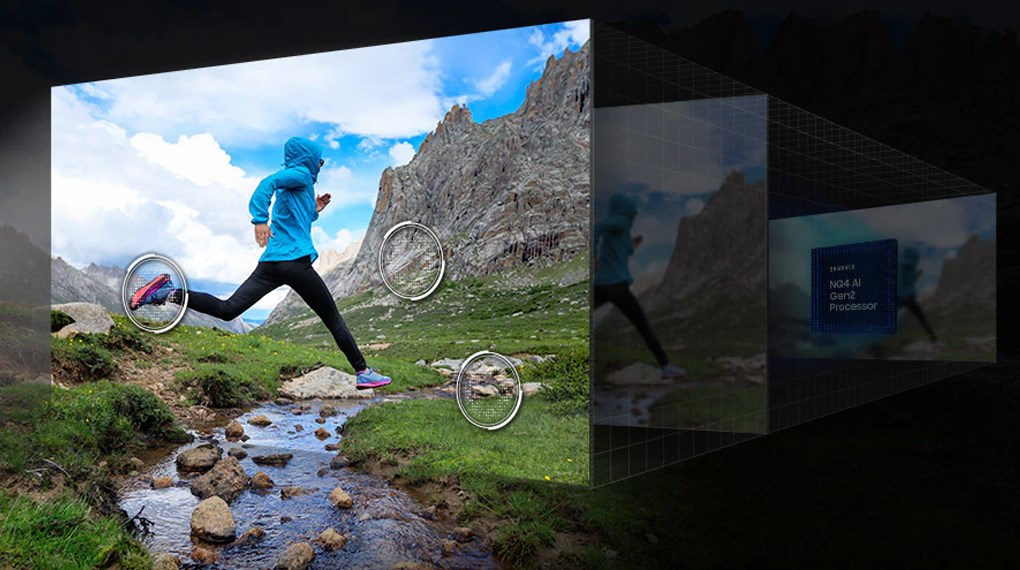 Smart Tivi Neo QLED Samsung 4K 85 inch QA85QN90D - Bộ xử lý AI NQ4 thế hệ 2 Smart Tivi Neo QLED Samsung 4K 85 inch QA85QN90D - Bộ xử lý AI NQ4 thế hệ 2