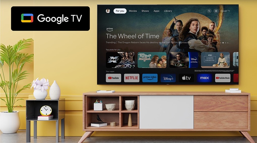 Google Tivi Mini LED Sony 4K 75 inch K-75XR70 - Hệ điều hành Google Tivi Mini LED Sony 4K 75 inch K-75XR70 - Hệ điều hành