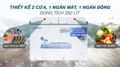 Tủ đông Alaska Inverter 282 lít BCD 4568CI