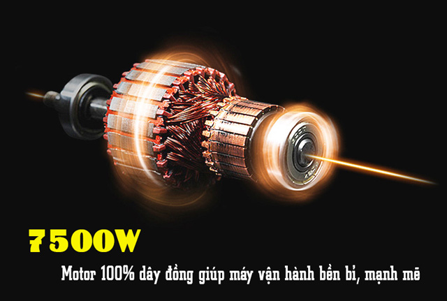 Máy hút bụi công nghiệp 3 pha Kumisai KMS100 2 Máy hút bụi công nghiệp 3 pha Kumisai KMS100 có động cơ mạnh mẽ, bền bỉ