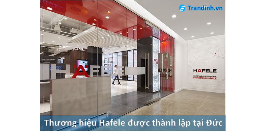 Đánh giá thương hiệu máy rửa bát Hafele