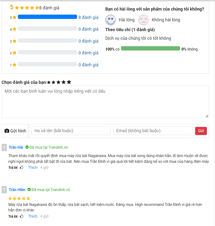 3. Có nên mua máy rửa chén hãng Nagakawa?