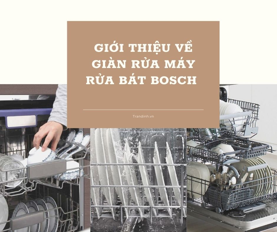 Giàn rửa máy rửa bát Bosch