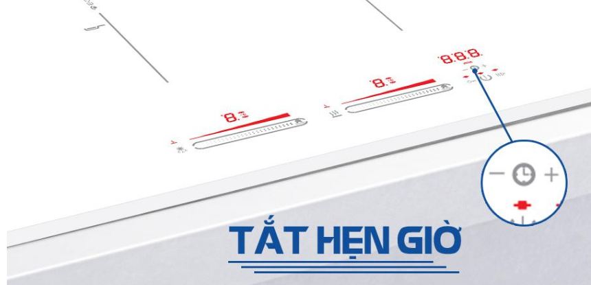 Hướng dẫn sử dụng chức năng hẹn giờ trên bếp từ 2 Cách tắt chế độ hẹn giờ của bếp từ khi chưa hết thời gian cài đặt như thế nào ?