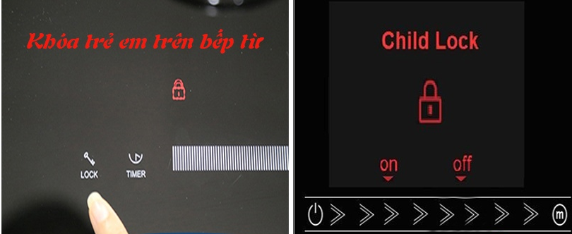 Hướng dẫn sử dụng chức năng khóa an toàn trên bếp từ 8 huong dan su dung chuc nang khoa an toan tren bep tu 7 1 1