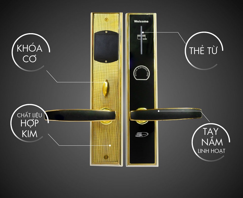 2. Lợi ích khi lắp khoá điện tử thẻ từ cho khách sạn.