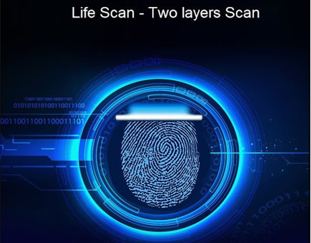 2. Công nghệ cảm biến vân tay Lifescan.