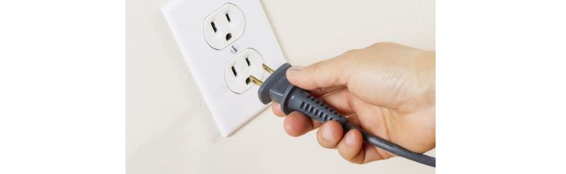 Chưa kết nối nguồn điện