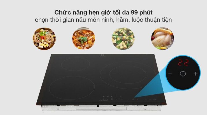 Làm thế nào để tắt hẹn giờ bếp từ Electrolux? 1 1. Tính năng hẹn giờ nấu trên bếp từ hoạt động như thế nào?