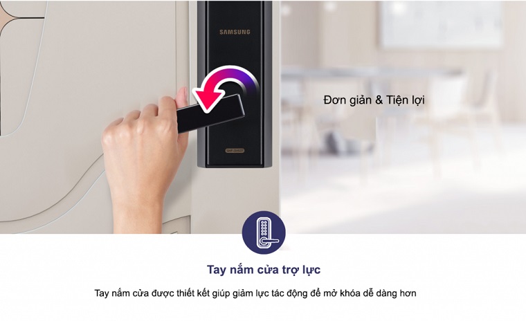 Khóa điện tử Samsung SHP-DH537 MU/EN