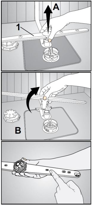 Vệ sinh hệ thống tay phun 